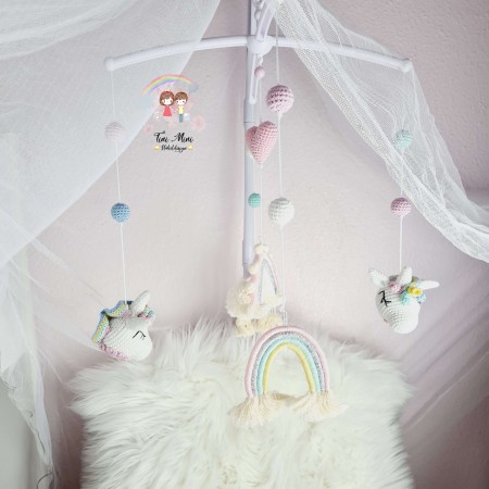 Baby Mobile Einhorn