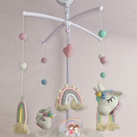 Baby Mobile Einhorn