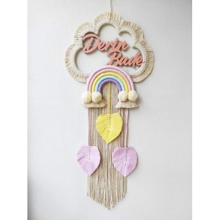 Regenbogen Wandbehang Buntes