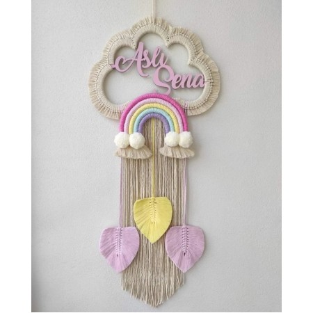 Regenbogen Wandbehang Buntes