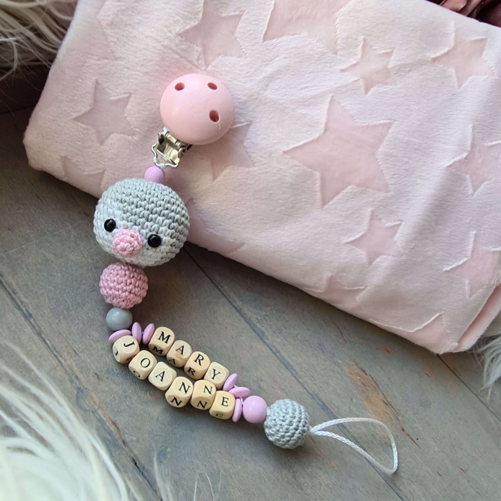 Schnullerkette Pinguin