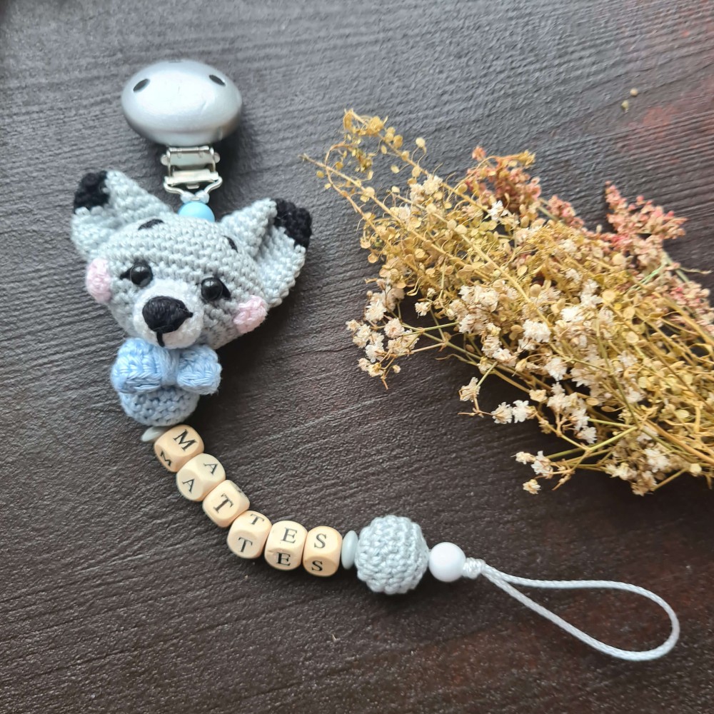 Schnullerkette Fuchs