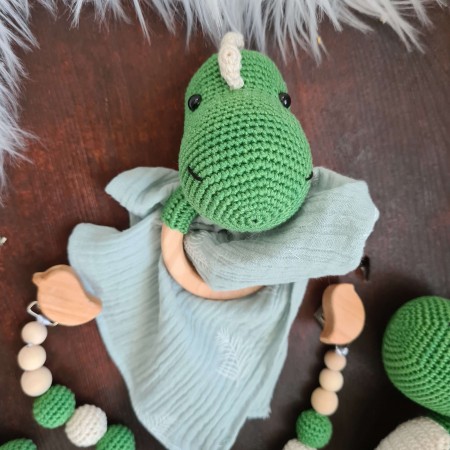 Baby-Set Dino grün
