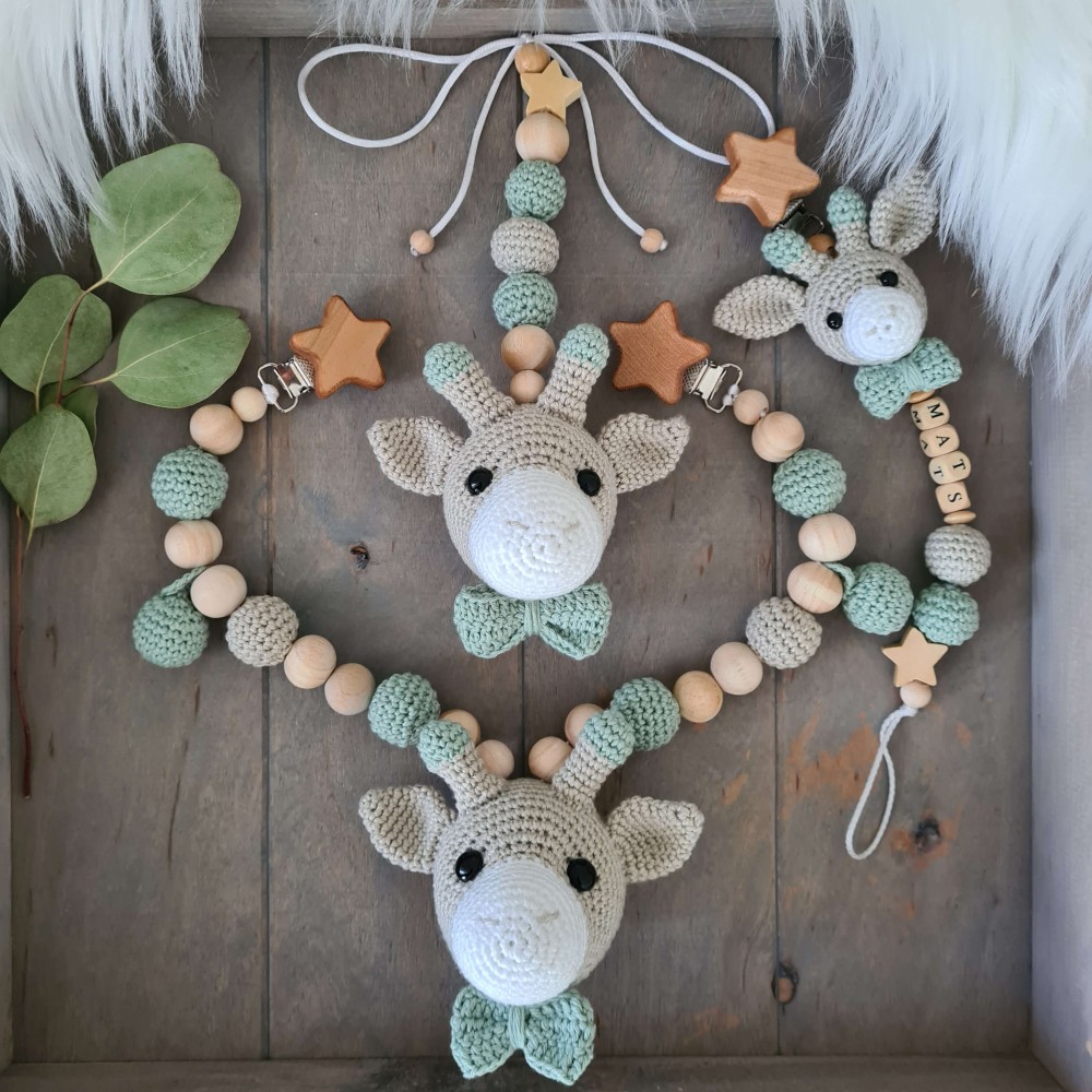 Baby-Set Esel mint