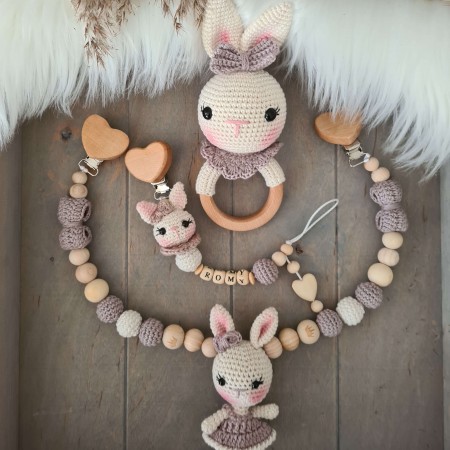 Baby-Set Hase Schlappohren taube