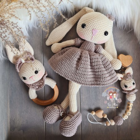 Baby-Set Hase Schlappohren taube