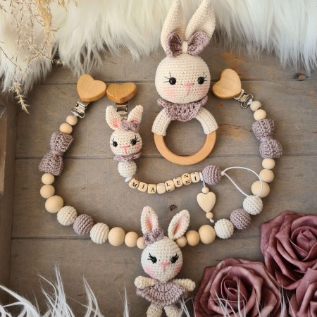 Baby-Set Hase Schlappohren taube