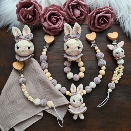 Baby-Set Hase Schlappohren taube