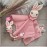 Baby-Set Hase beige-rosa