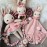 Baby-Set Hase beige-rosa