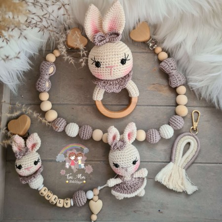 Baby-Set Hase lange Beine taube