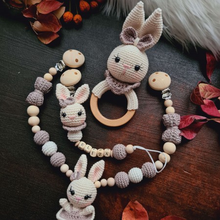 Baby-Set Hase lange Beine taube