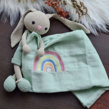 Baby-Set Hase Schlappohren mint