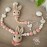Baby-Set Hase rosa-leinen