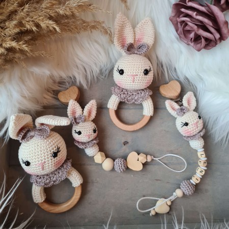Baby-Set Hase taube