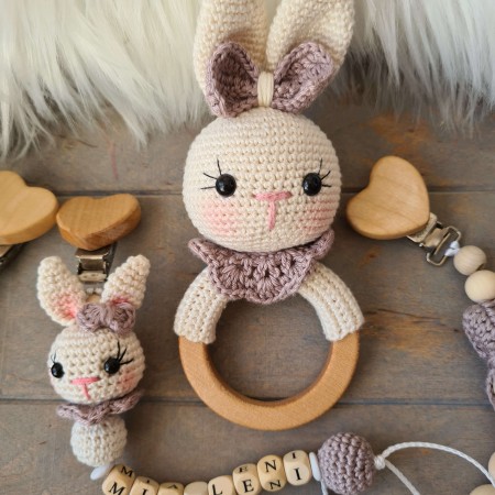 Baby-Set Hase taube