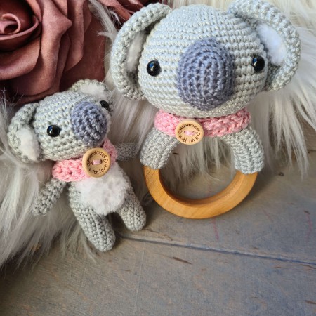 Baby-Set Koala rosa
