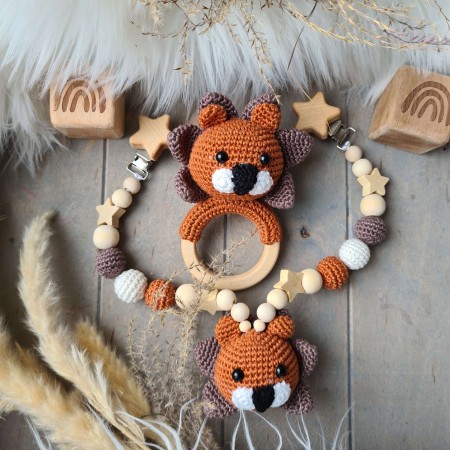 Baby-Set Löwe orange