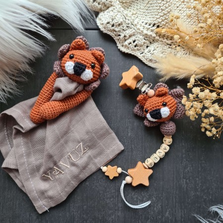 Baby-Set Löwe orange