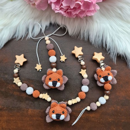 Baby-Set Löwe orange