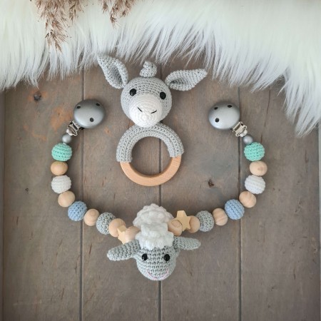 Baby-Set Esel Schaf