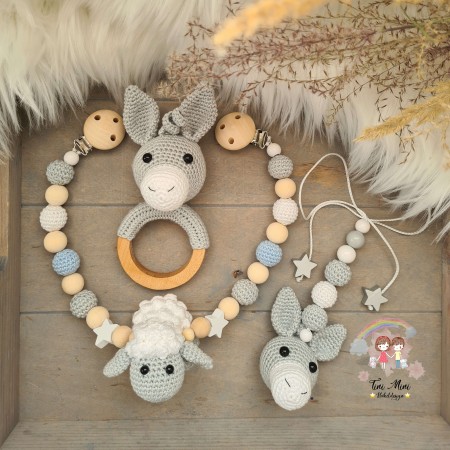 Baby-Set Esel Schaf