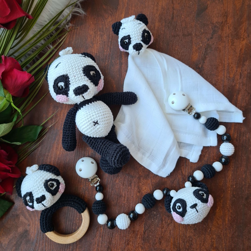 Baby-Set Panda