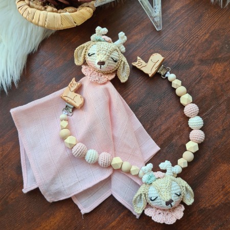 Baby-Set Reh Mathilda puder