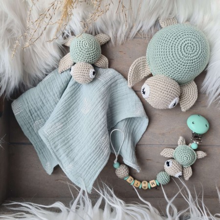 Baby-Set Schildkröte mint