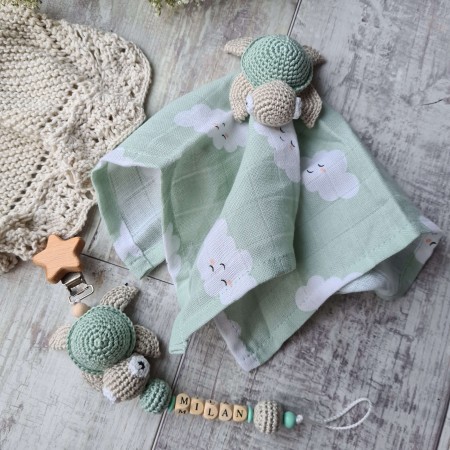 Baby-Set Schildkröte mint