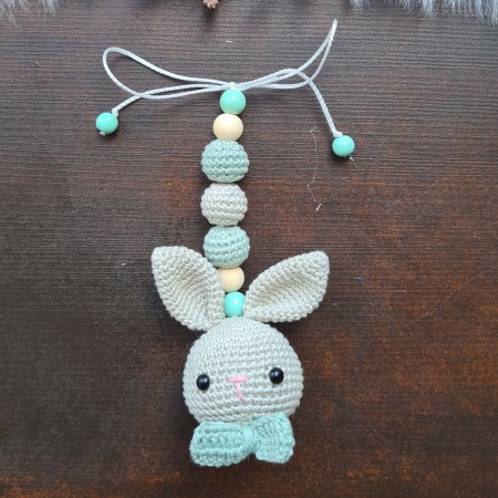 Babyschalen-Anhänger Hase - weitere Farben