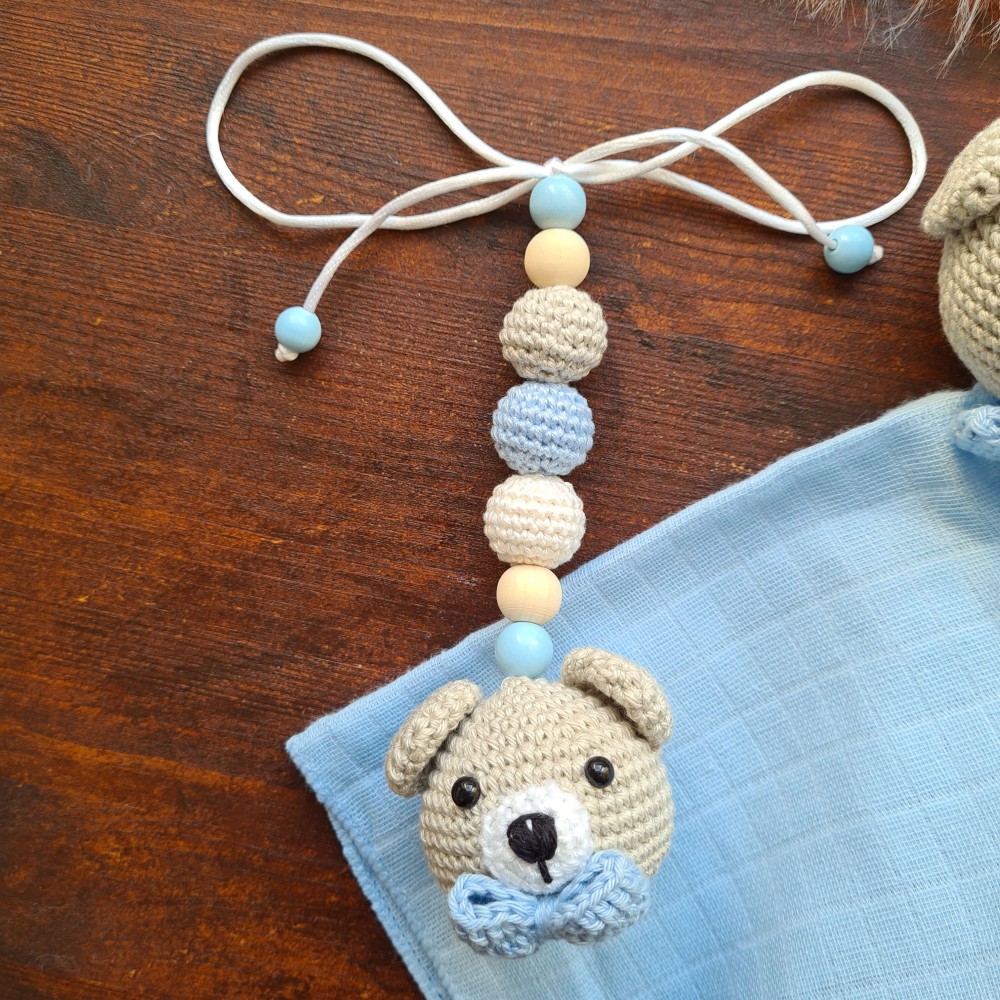 Babyschalen-Anhänger Bär