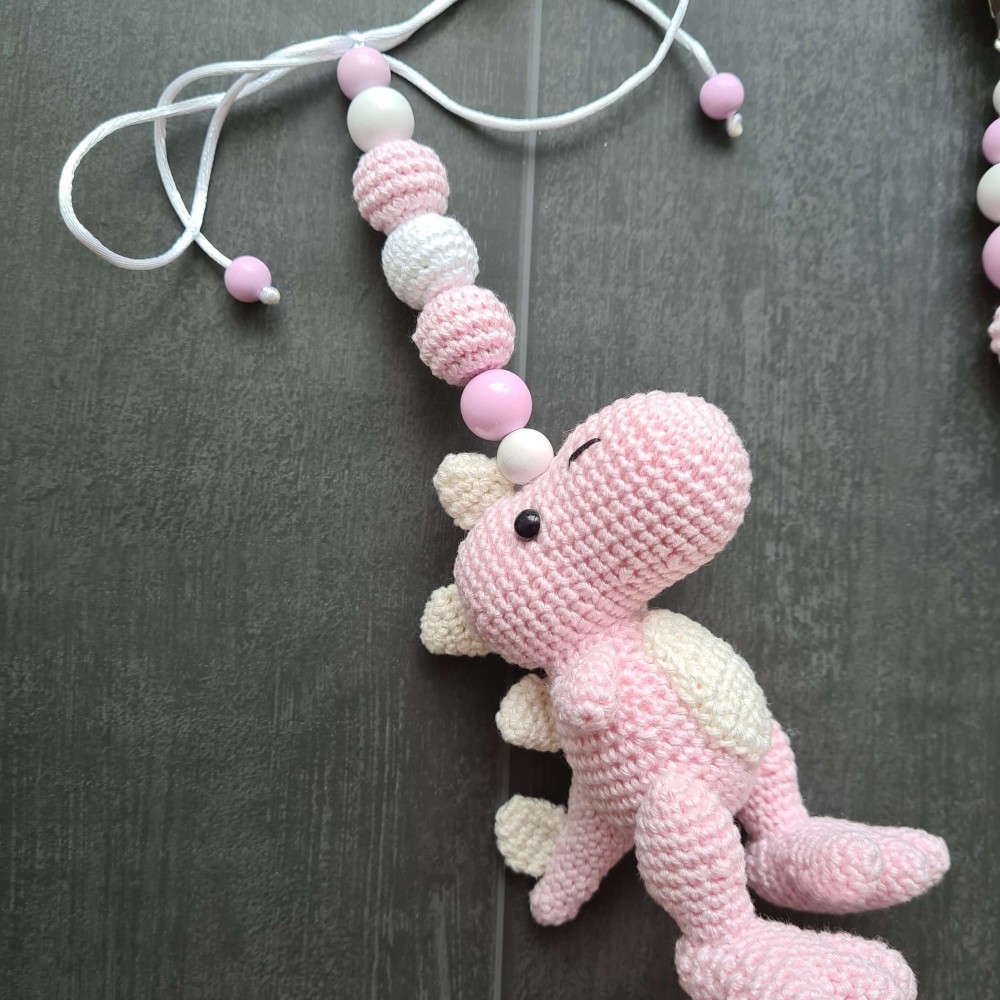 Babyschalen-Anhänger Dino