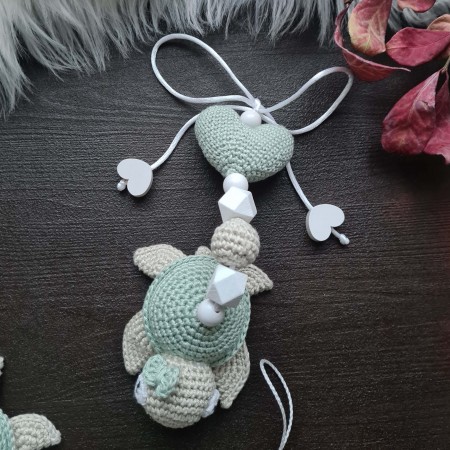 Babyschalen-Anhänger Schildkröte