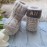 Baby Strick-Schuhe grau