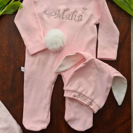 Baby Set Hase - rosa