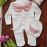 Baby Set Angel - rosa