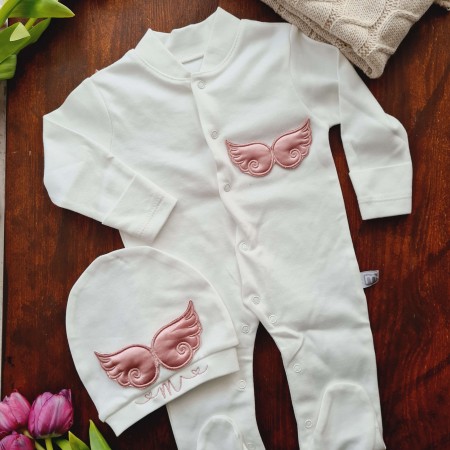 Baby Set Angel - rosa