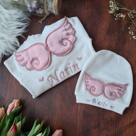 Baby Set Angel - rosa