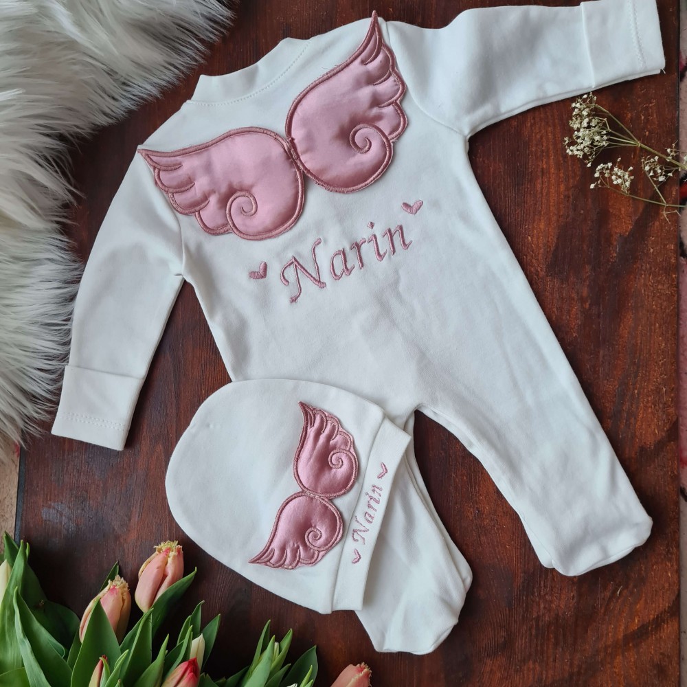 Baby Set Angel - rosa