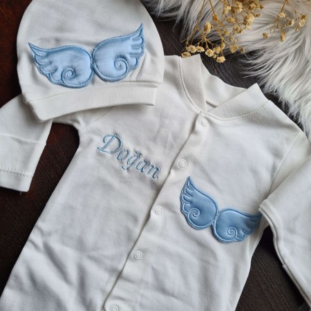 Baby Set Angel - blau