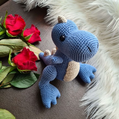 Kuscheltier Dino weitere Farben // Spieluhr