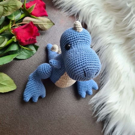 Kuscheltier Dino weitere Farben // Spieluhr