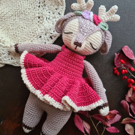 Kuscheltier Reh Mathilda weitere Farben  // Spieluhr