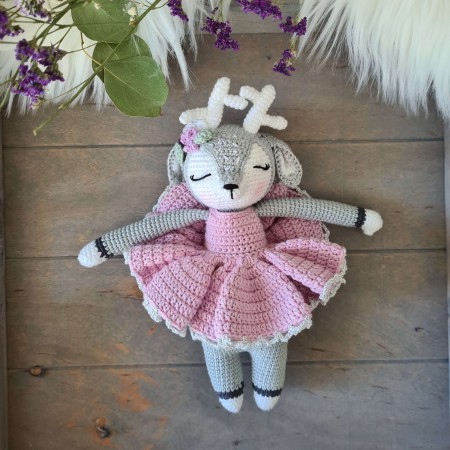 Kuscheltier Reh Mathilda weitere Farben  // Spieluhr