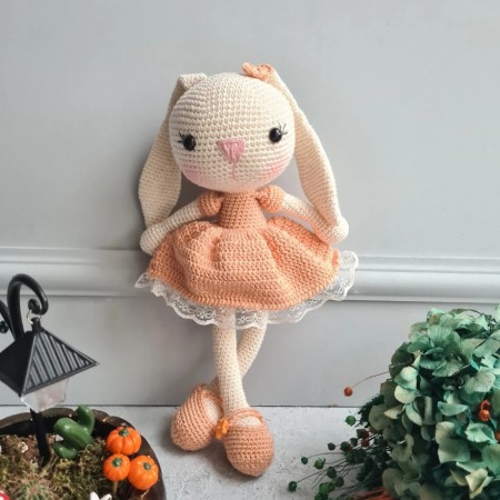 Kuscheltier Hase Schlappohren - weitere Farben // Spieluhr