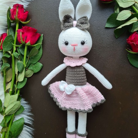 Kuscheltier Hase Ballerina // Spieluhr