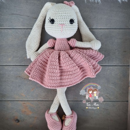 Kuscheltier Hase Schlappohren - weitere Farben // Spieluhr