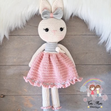 Kuscheltier Hase Ballerina // Spieluhr