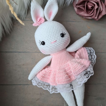 Kuscheltier Hase - weitere Farben // Spieluhr
